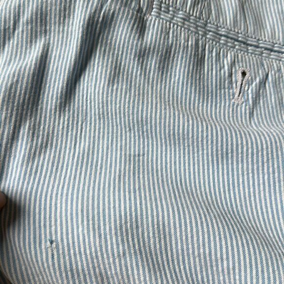 PETER MILLAR | Pinstripe Cotton Blend Stripe Short | 42 - Picture 7 of 9